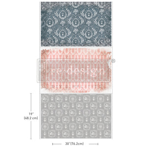 Delicate Charm - Decoupage Decor Tissue Pack 19" x 30" 3 sheets