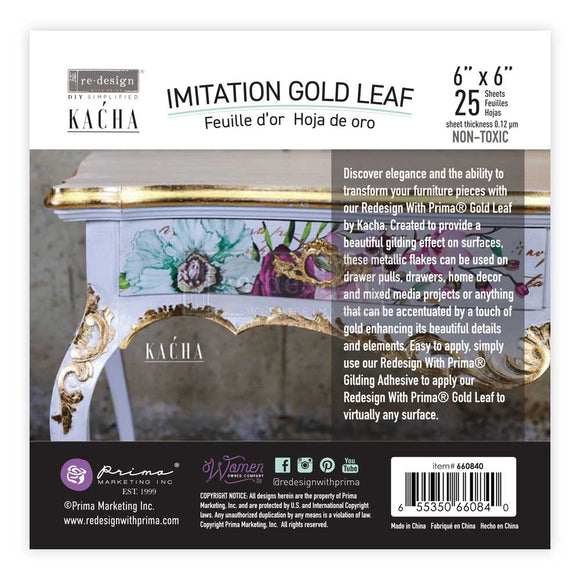 Kacha Gold Leaf - 5.5