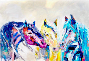 Paint by Numbers - Horses 16 x 20"